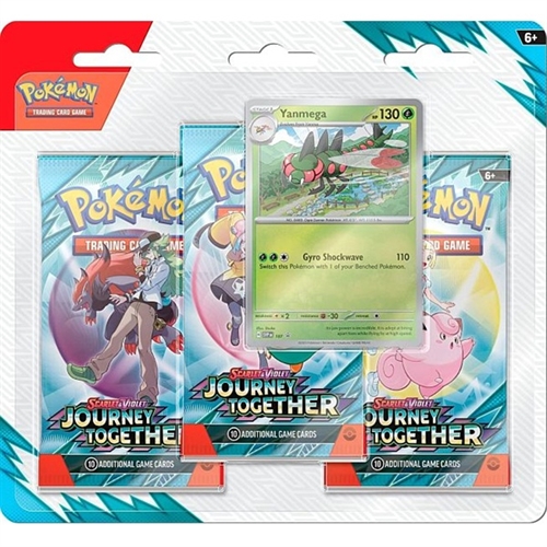 Journey Together - 3-Pack Blister - Yanmega - Pokemon TCG (ENG)